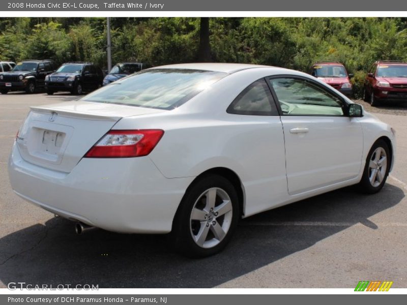 Taffeta White / Ivory 2008 Honda Civic EX-L Coupe