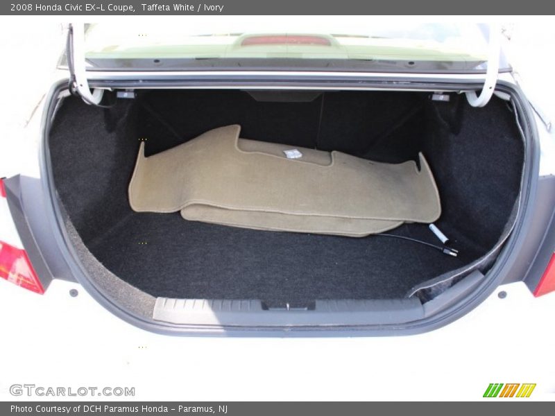 Taffeta White / Ivory 2008 Honda Civic EX-L Coupe