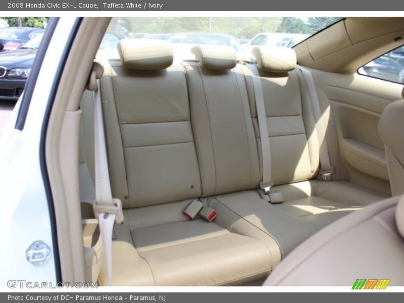 Taffeta White / Ivory 2008 Honda Civic EX-L Coupe