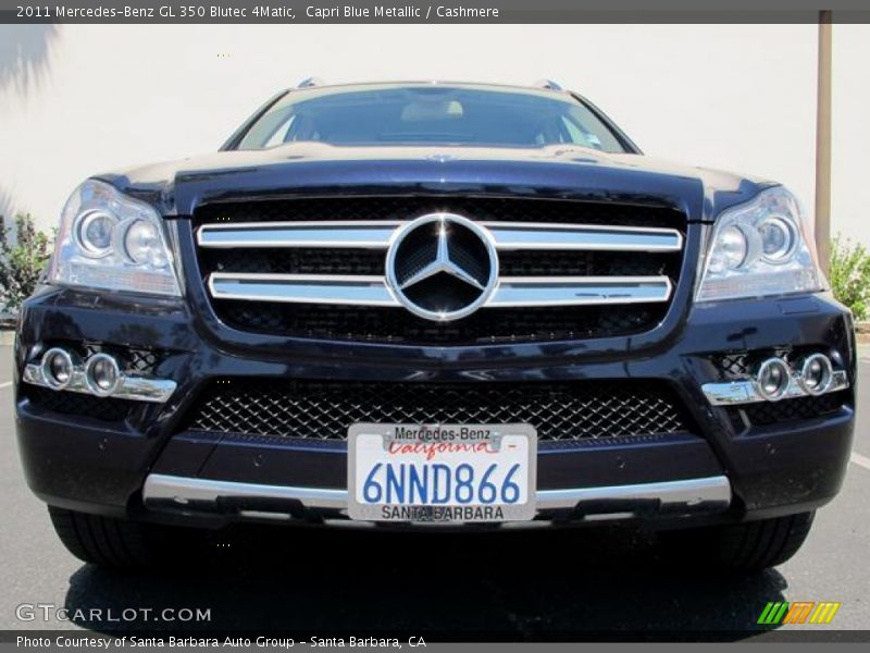 Capri Blue Metallic / Cashmere 2011 Mercedes-Benz GL 350 Blutec 4Matic