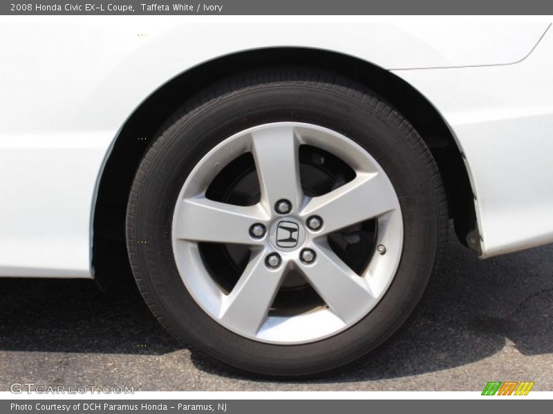 Taffeta White / Ivory 2008 Honda Civic EX-L Coupe
