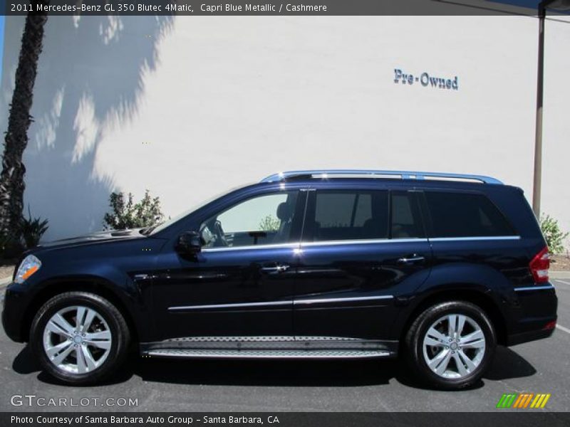 Capri Blue Metallic / Cashmere 2011 Mercedes-Benz GL 350 Blutec 4Matic