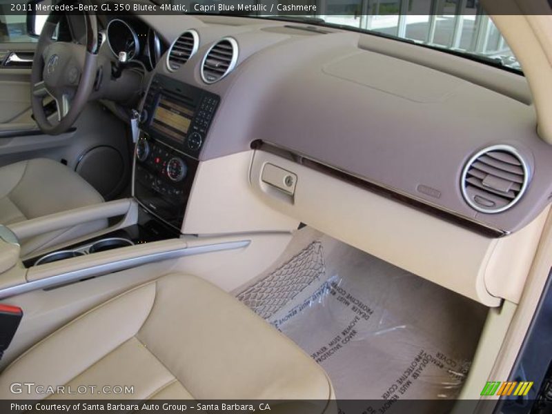 Capri Blue Metallic / Cashmere 2011 Mercedes-Benz GL 350 Blutec 4Matic