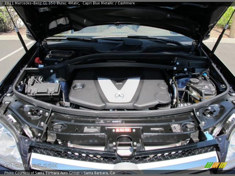Capri Blue Metallic / Cashmere 2011 Mercedes-Benz GL 350 Blutec 4Matic