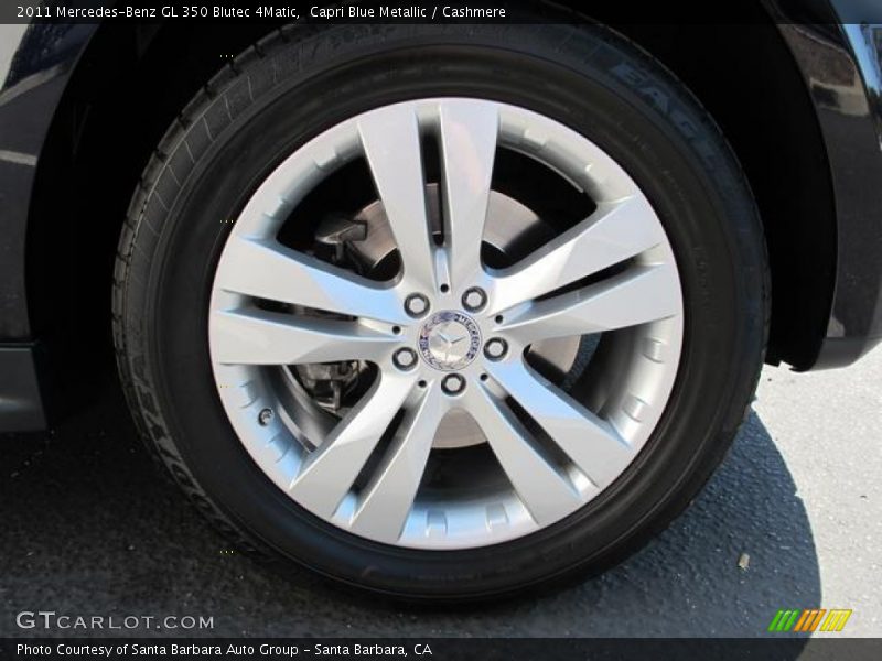 Capri Blue Metallic / Cashmere 2011 Mercedes-Benz GL 350 Blutec 4Matic