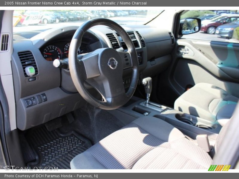 Storm Gray Metallic / Nismo Charcoal 2005 Nissan Frontier Nismo Crew Cab 4x4