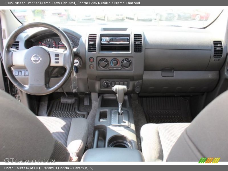 Storm Gray Metallic / Nismo Charcoal 2005 Nissan Frontier Nismo Crew Cab 4x4