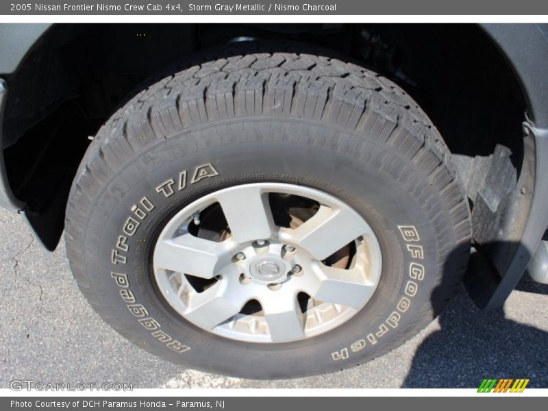 Storm Gray Metallic / Nismo Charcoal 2005 Nissan Frontier Nismo Crew Cab 4x4