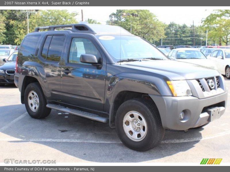 Super Black / Graphite 2007 Nissan Xterra X 4x4
