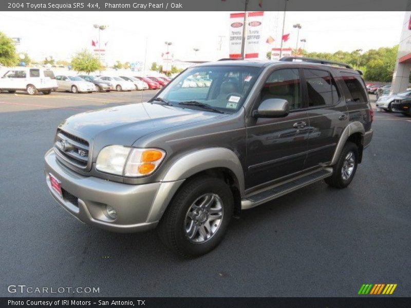 Phantom Gray Pearl / Oak 2004 Toyota Sequoia SR5 4x4