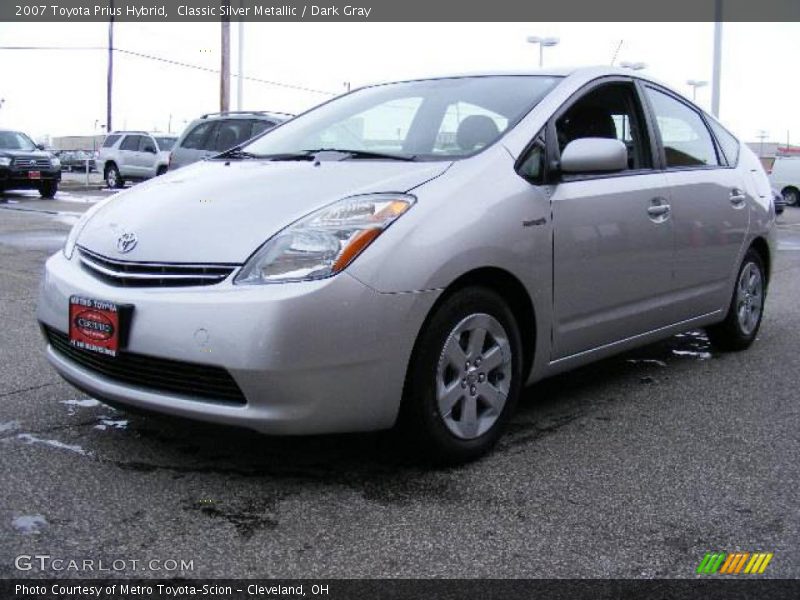 Classic Silver Metallic / Dark Gray 2007 Toyota Prius Hybrid