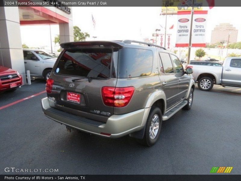 Phantom Gray Pearl / Oak 2004 Toyota Sequoia SR5 4x4