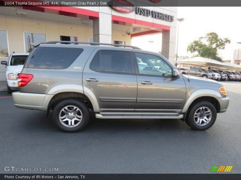 Phantom Gray Pearl / Oak 2004 Toyota Sequoia SR5 4x4