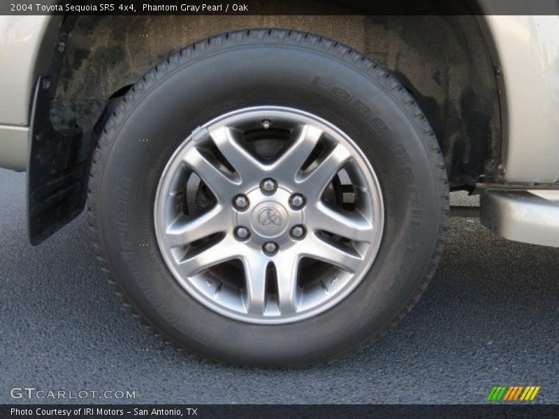 Phantom Gray Pearl / Oak 2004 Toyota Sequoia SR5 4x4