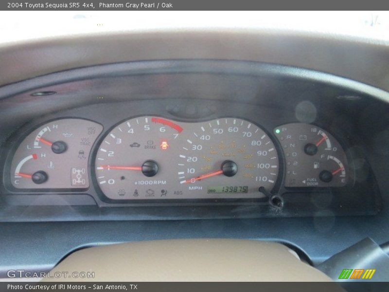 Phantom Gray Pearl / Oak 2004 Toyota Sequoia SR5 4x4