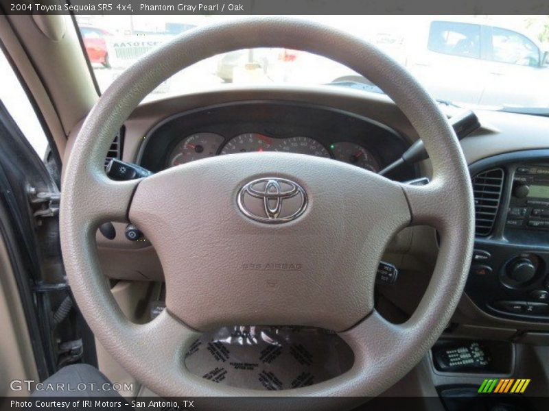 Phantom Gray Pearl / Oak 2004 Toyota Sequoia SR5 4x4