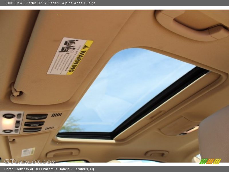 Alpine White / Beige 2006 BMW 3 Series 325xi Sedan