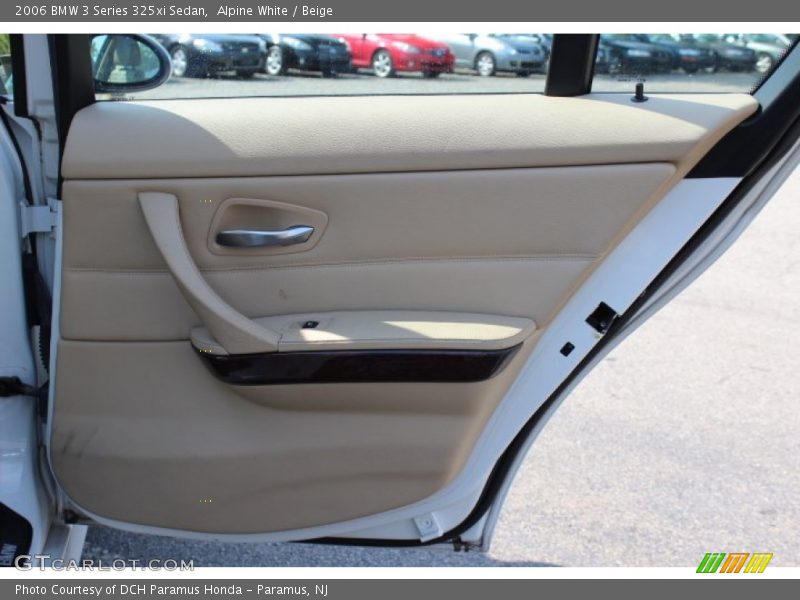 Alpine White / Beige 2006 BMW 3 Series 325xi Sedan