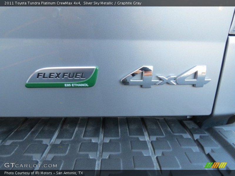 Silver Sky Metallic / Graphite Gray 2011 Toyota Tundra Platinum CrewMax 4x4