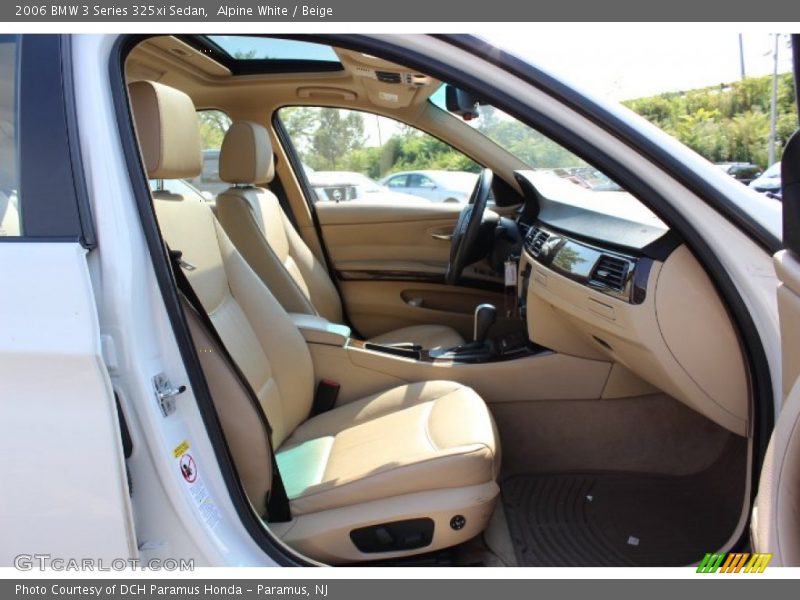 Alpine White / Beige 2006 BMW 3 Series 325xi Sedan