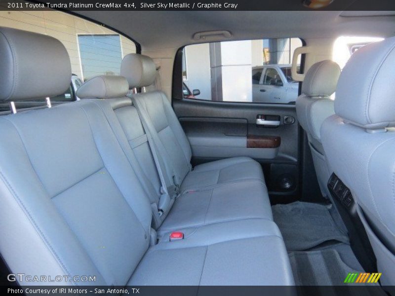 Silver Sky Metallic / Graphite Gray 2011 Toyota Tundra Platinum CrewMax 4x4