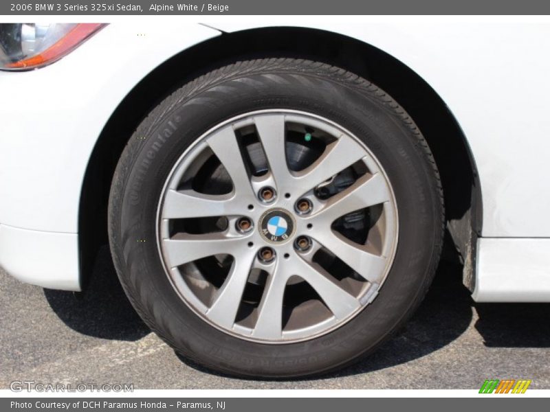 Alpine White / Beige 2006 BMW 3 Series 325xi Sedan