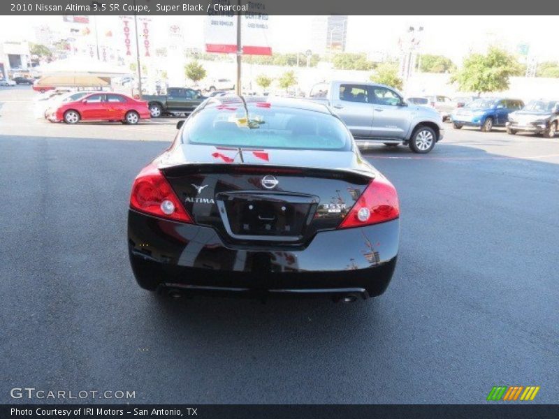 Super Black / Charcoal 2010 Nissan Altima 3.5 SR Coupe