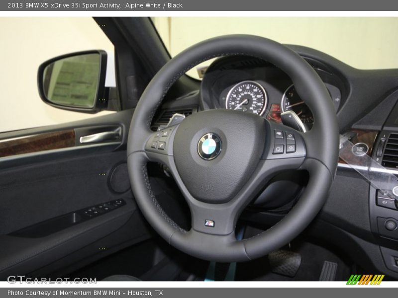Alpine White / Black 2013 BMW X5 xDrive 35i Sport Activity