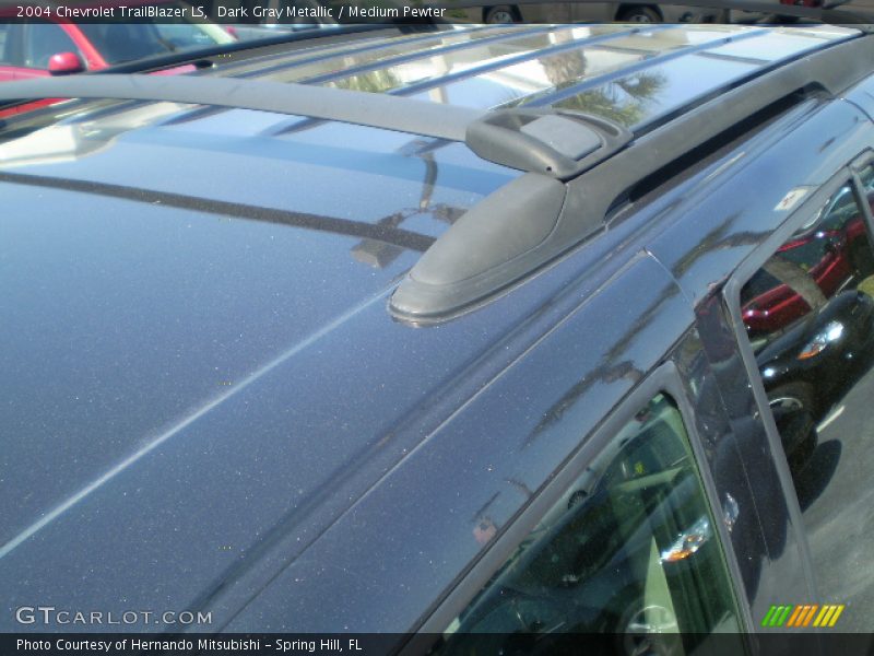 Dark Gray Metallic / Medium Pewter 2004 Chevrolet TrailBlazer LS