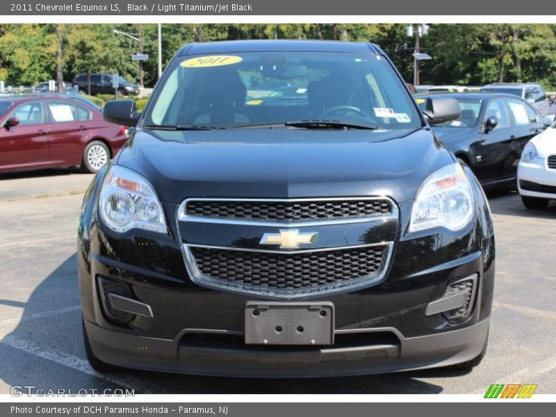 Black / Light Titanium/Jet Black 2011 Chevrolet Equinox LS