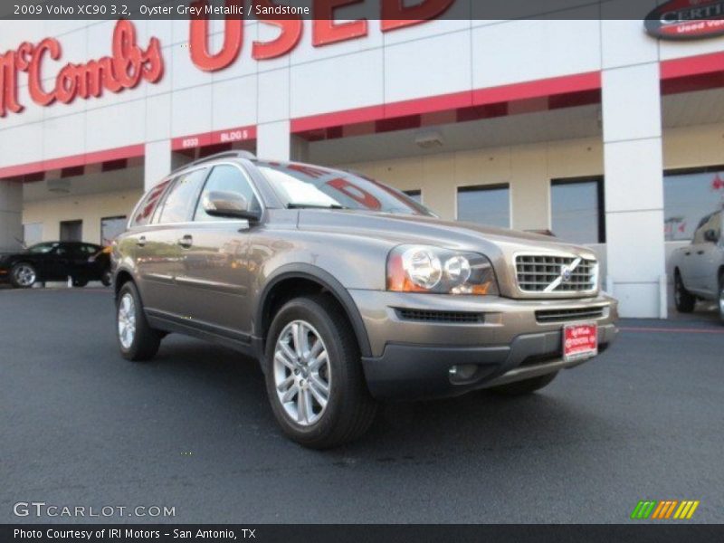 Oyster Grey Metallic / Sandstone 2009 Volvo XC90 3.2