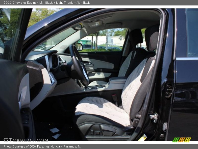 Black / Light Titanium/Jet Black 2011 Chevrolet Equinox LS