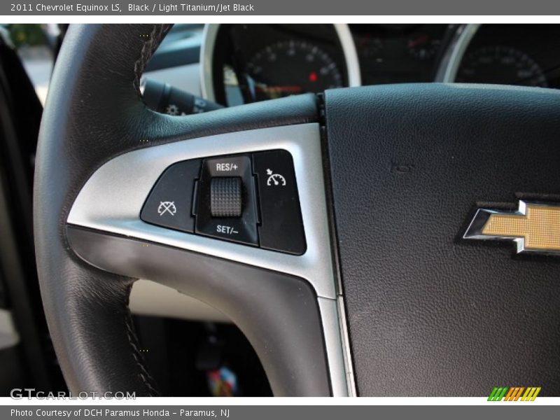 Black / Light Titanium/Jet Black 2011 Chevrolet Equinox LS