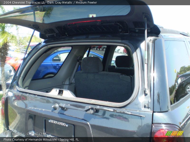 Dark Gray Metallic / Medium Pewter 2004 Chevrolet TrailBlazer LS