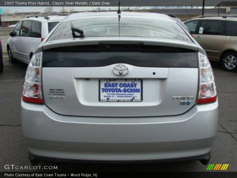Classic Silver Metallic / Dark Gray 2007 Toyota Prius Hybrid