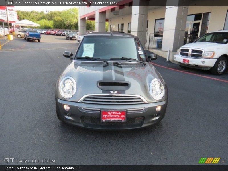 Dark Silver Metallic / Panther Black 2008 Mini Cooper S Convertible
