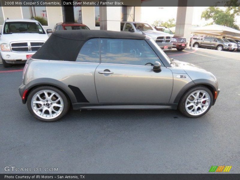 Dark Silver Metallic / Panther Black 2008 Mini Cooper S Convertible