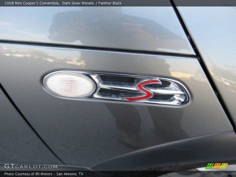 Dark Silver Metallic / Panther Black 2008 Mini Cooper S Convertible