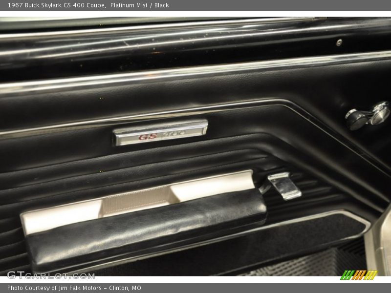 Platinum Mist / Black 1967 Buick Skylark GS 400 Coupe