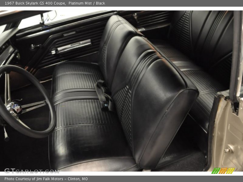 Platinum Mist / Black 1967 Buick Skylark GS 400 Coupe