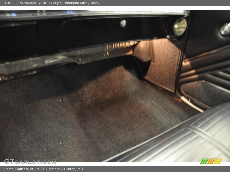 Platinum Mist / Black 1967 Buick Skylark GS 400 Coupe