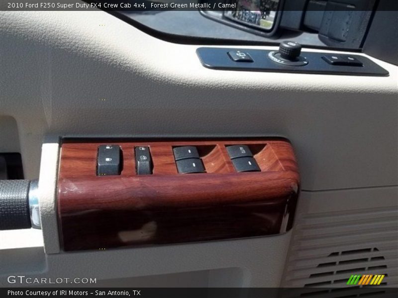 Forest Green Metallic / Camel 2010 Ford F250 Super Duty FX4 Crew Cab 4x4