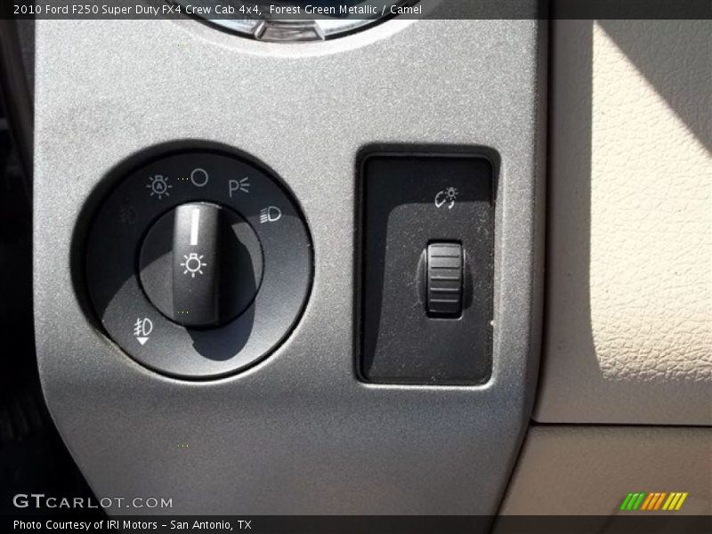 Forest Green Metallic / Camel 2010 Ford F250 Super Duty FX4 Crew Cab 4x4
