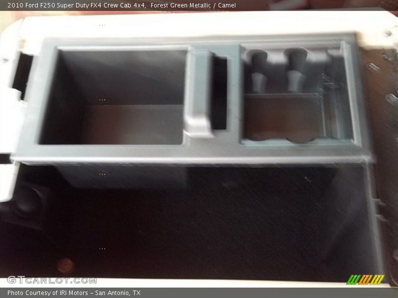 Forest Green Metallic / Camel 2010 Ford F250 Super Duty FX4 Crew Cab 4x4