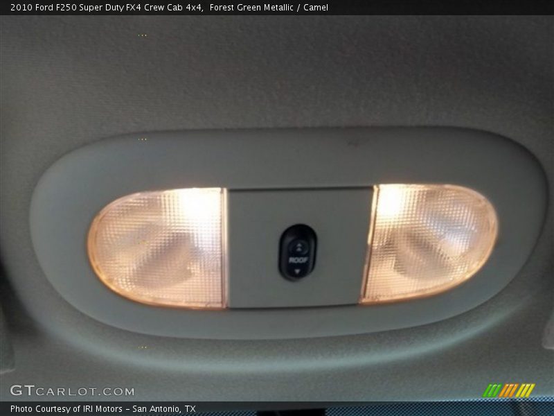 Forest Green Metallic / Camel 2010 Ford F250 Super Duty FX4 Crew Cab 4x4