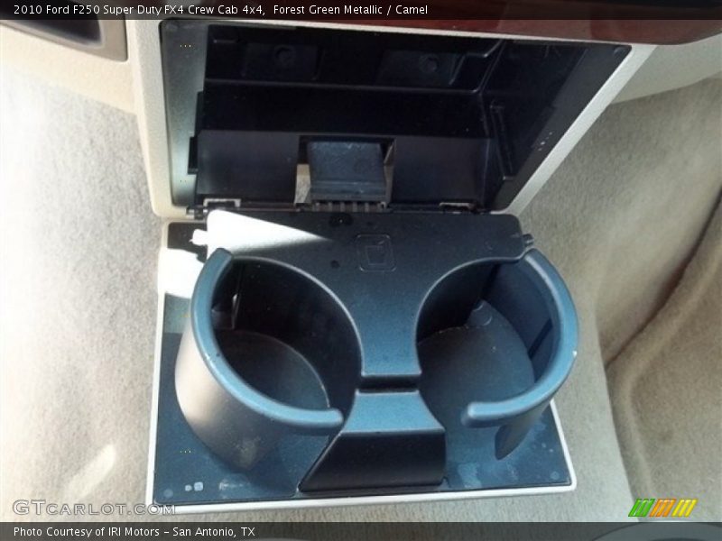 Forest Green Metallic / Camel 2010 Ford F250 Super Duty FX4 Crew Cab 4x4