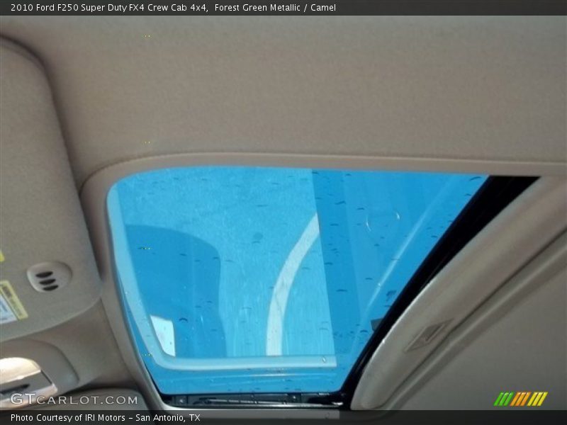Forest Green Metallic / Camel 2010 Ford F250 Super Duty FX4 Crew Cab 4x4