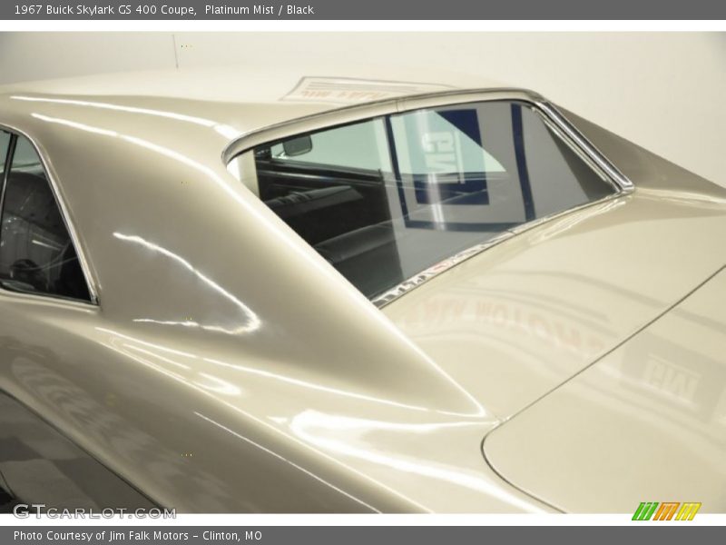 Platinum Mist / Black 1967 Buick Skylark GS 400 Coupe