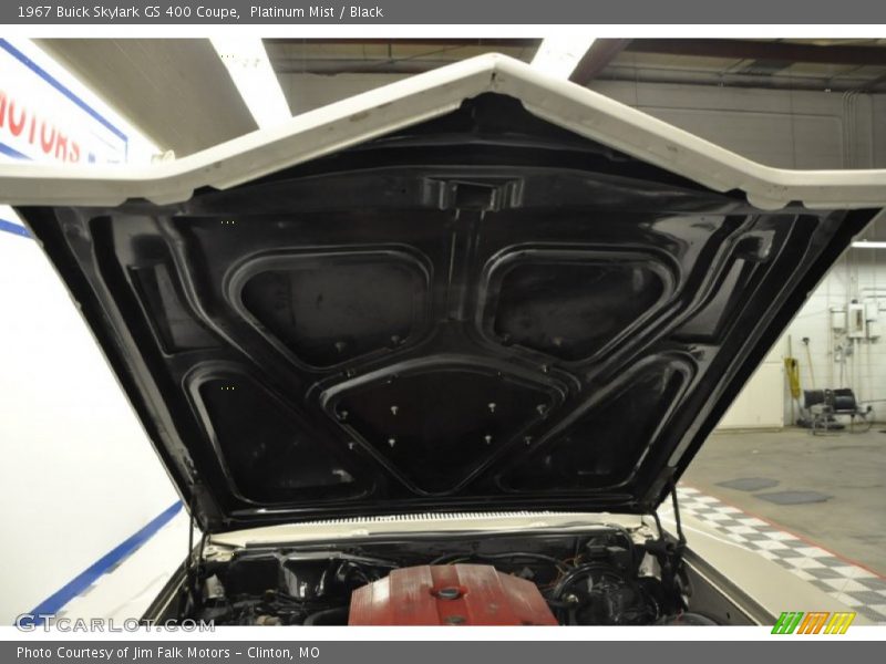 Platinum Mist / Black 1967 Buick Skylark GS 400 Coupe