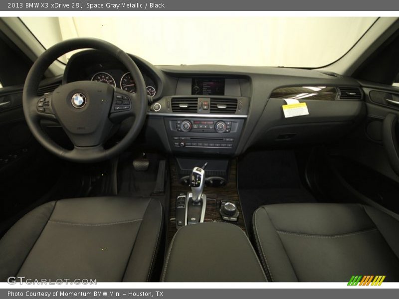 Space Gray Metallic / Black 2013 BMW X3 xDrive 28i